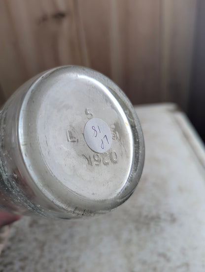 Vintage 30oz Happy Home Windsor Clear Glass ACL Soda Bottle - view 4
