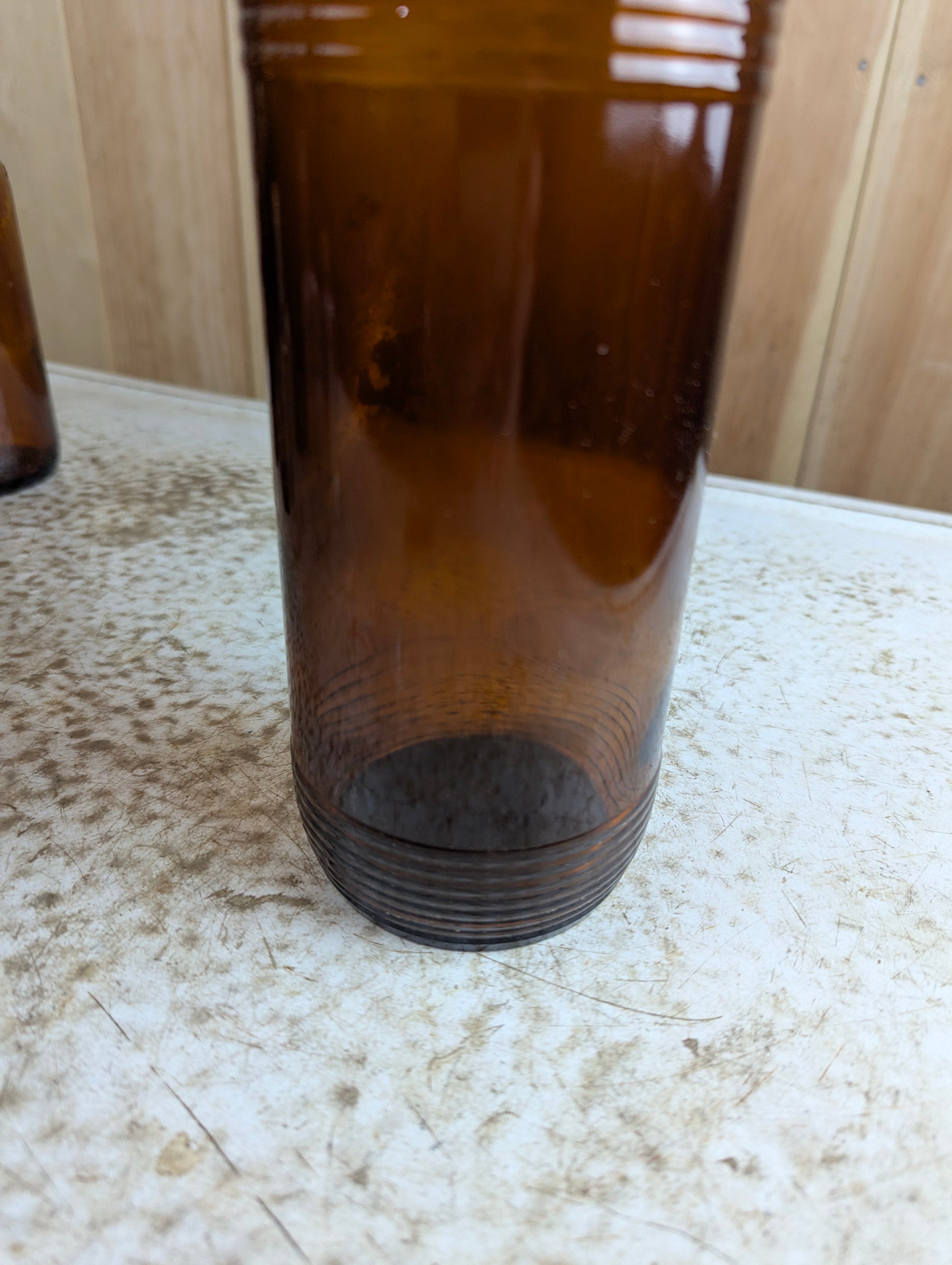 Vintage 32oz Ribbed Javex Bottle - view 2