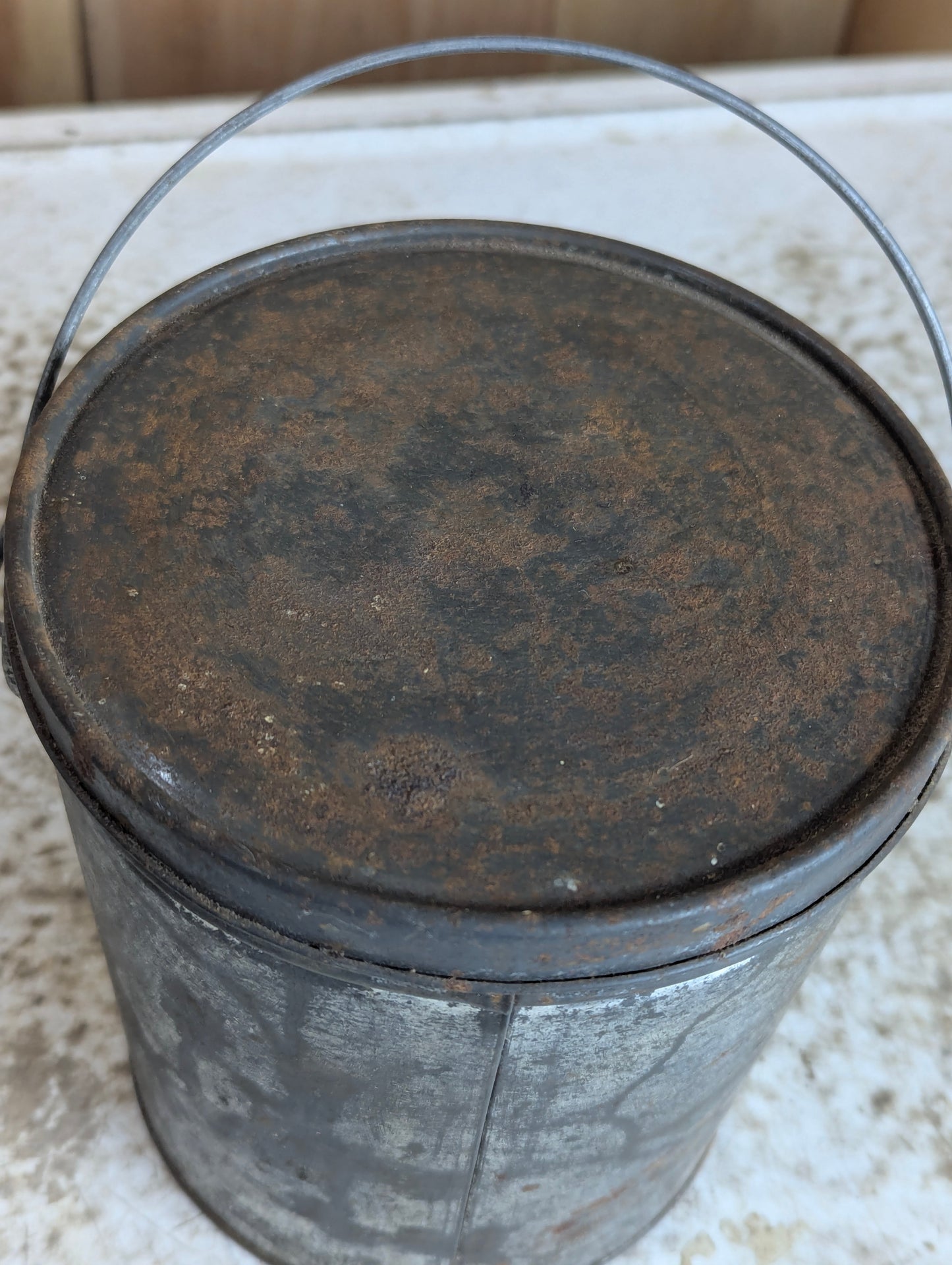 Vintage 4lb Ann Page Creamy Smooth Peanut Butter Tin Pail - view 3