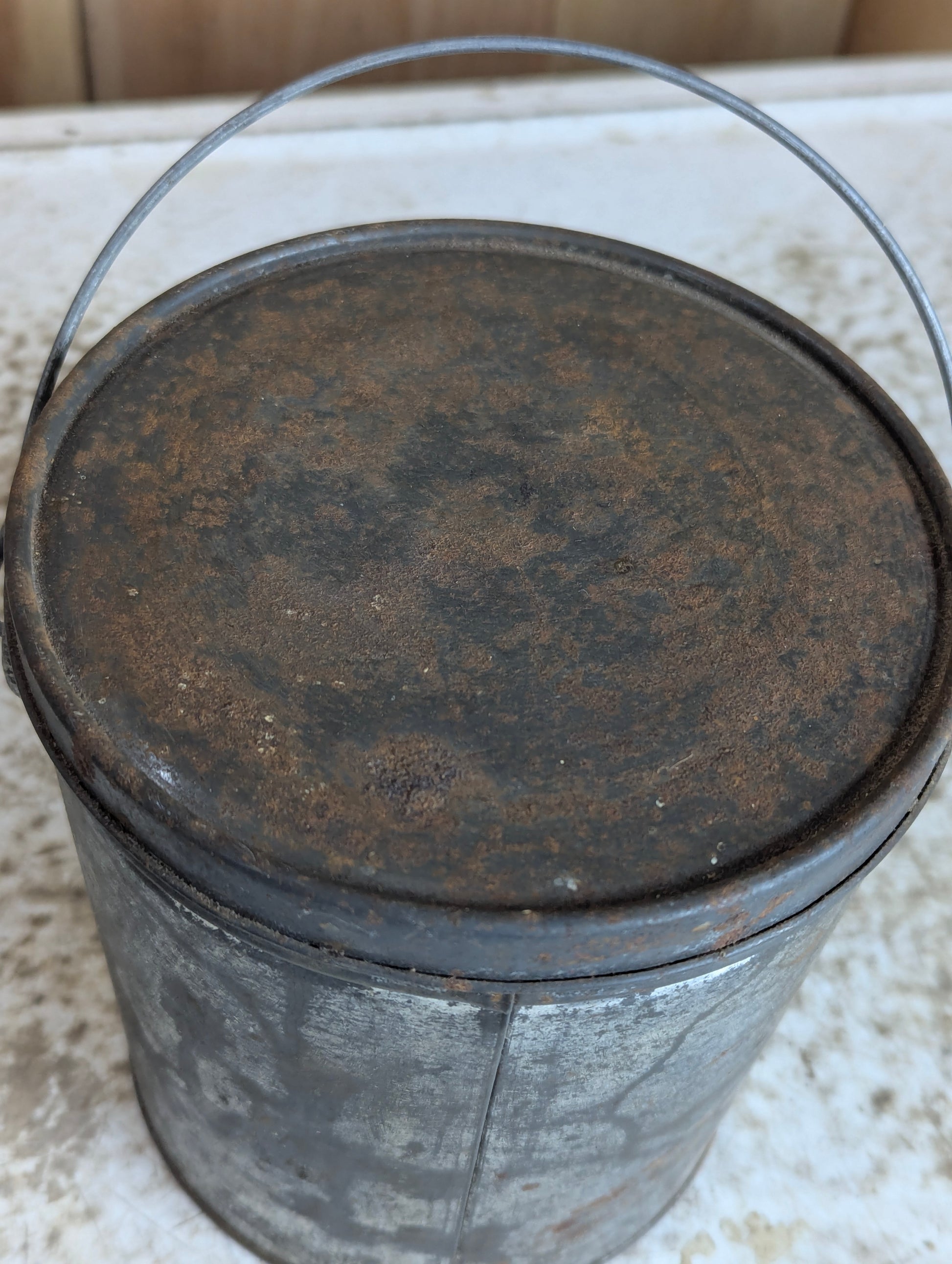 Vintage 4lb Ann Page Creamy Smooth Peanut Butter Tin Pail - view 3