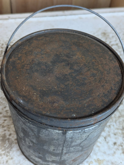Vintage 4lb Ann Page Creamy Smooth Peanut Butter Tin Pail - view 3