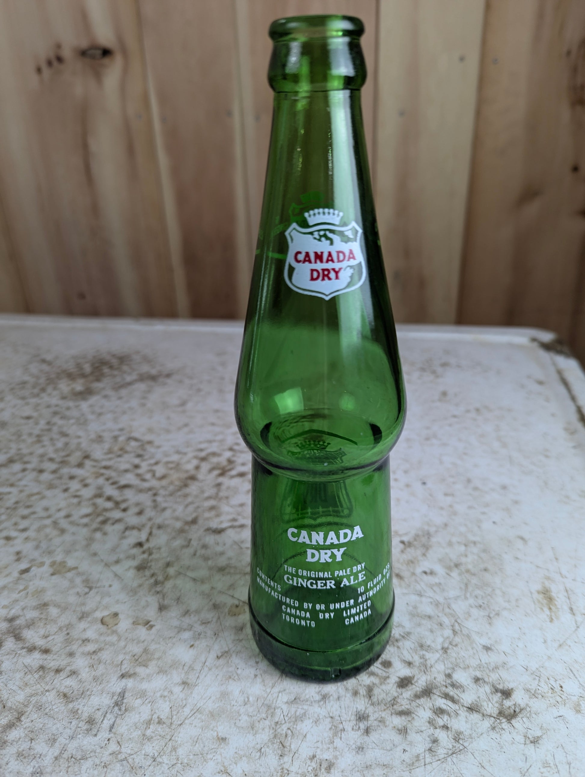 Vintage 50s-60s 10 oz. Canada Dry Soda Bottle - view 2