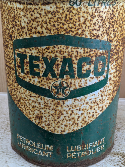 Vintage 60 Litres Texaco Oil Can - view 3