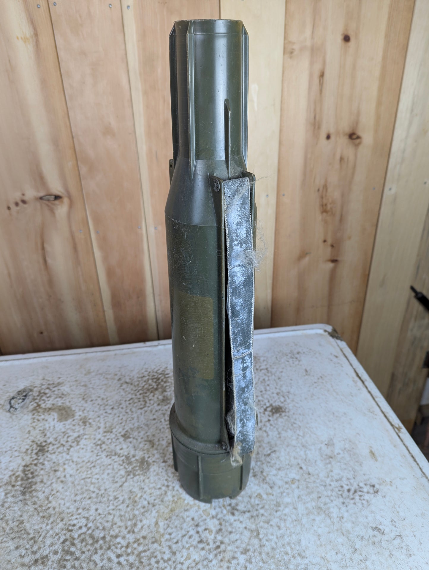 Vintage 84mm Head Shell Carrying Case for Anti-tank Rifle