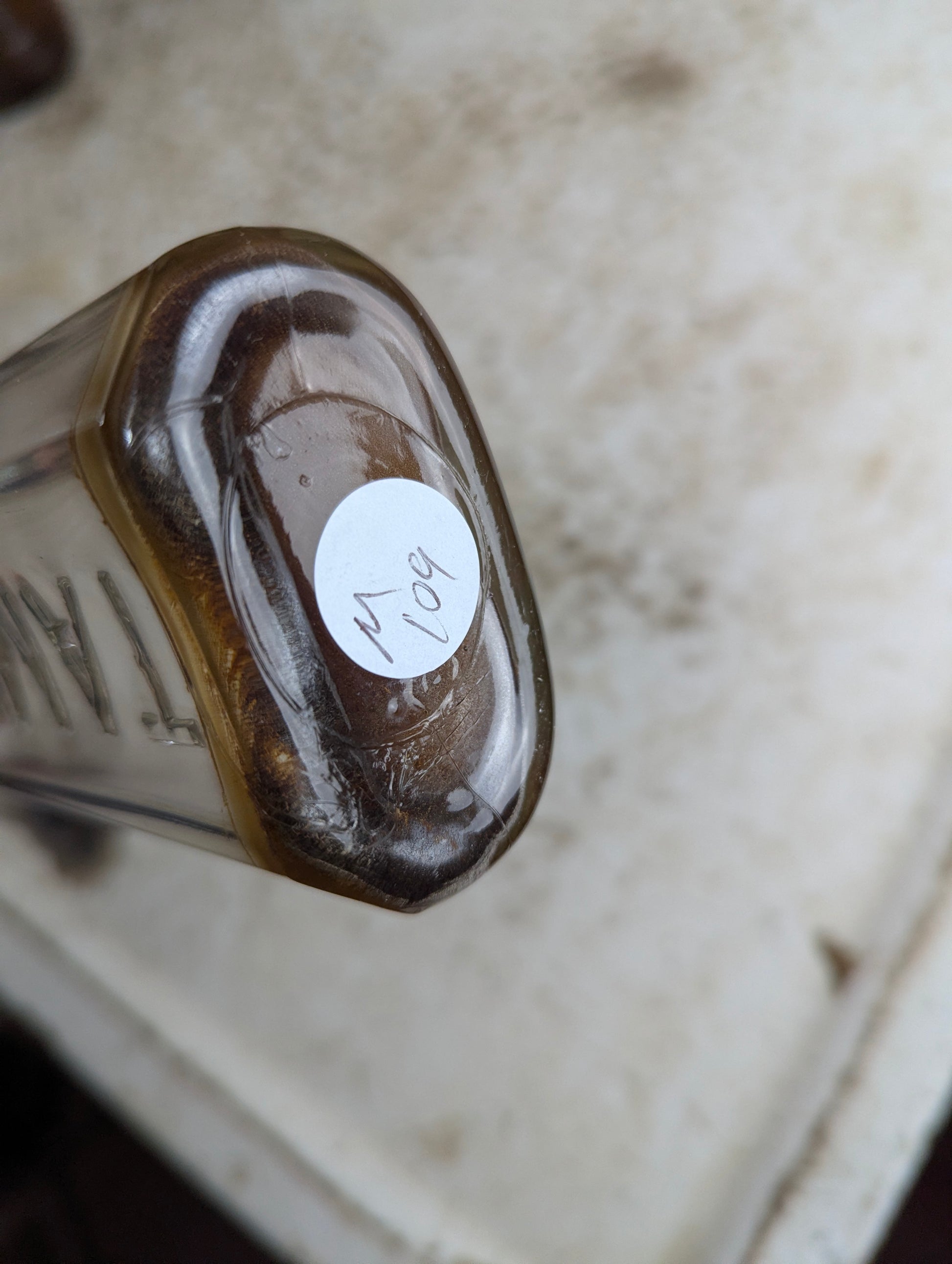 Vintage 8oz Tamblyn Medicine Bottle with Cap - view 4