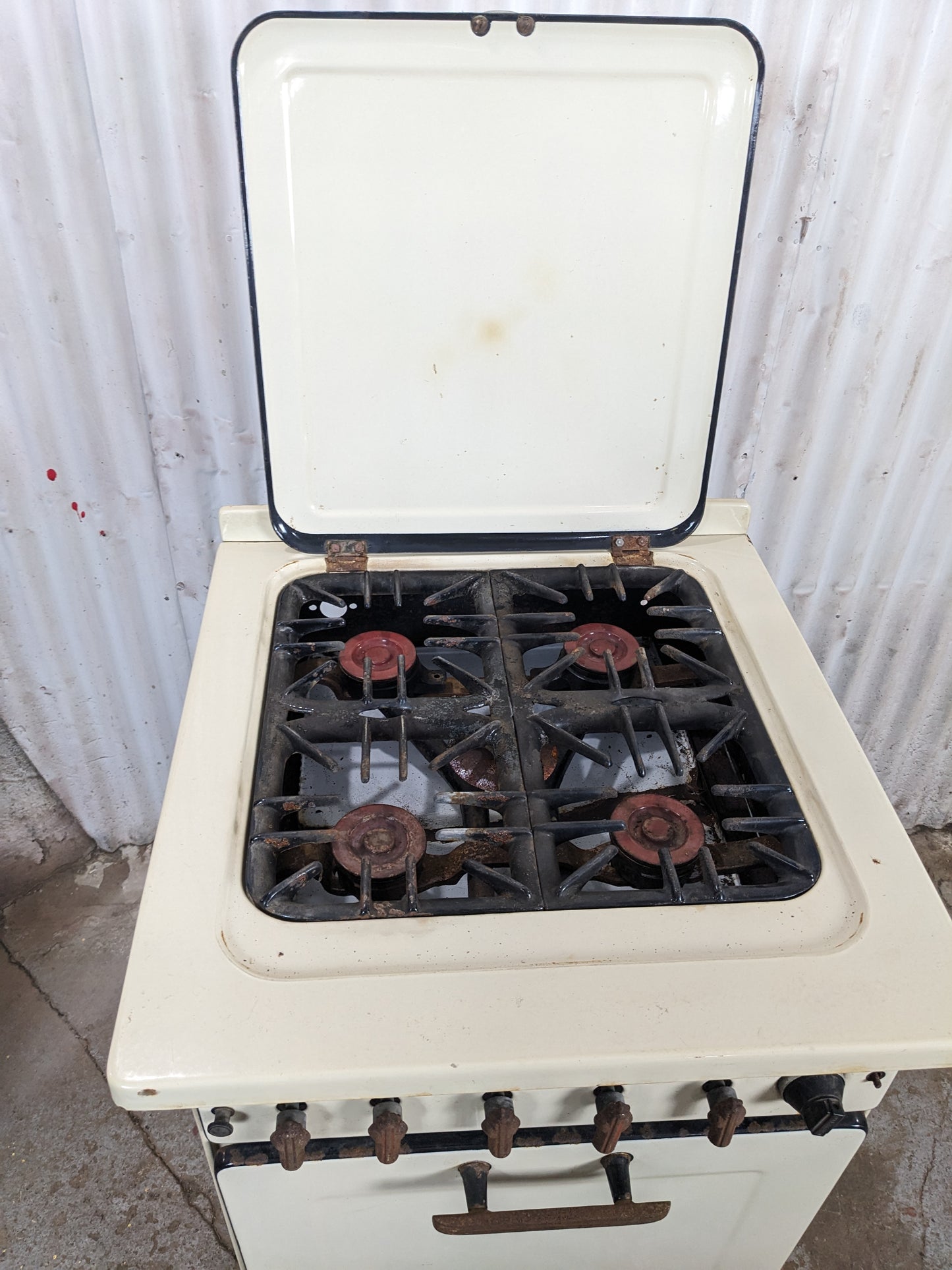 Vintage ACME Gas Stove - view 4