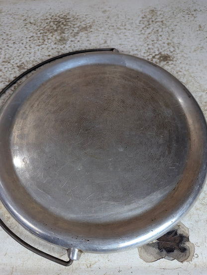 Vintage Aluminum Griddle Pan - view 2