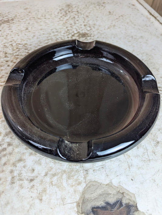 Vintage Amber Glass Astray