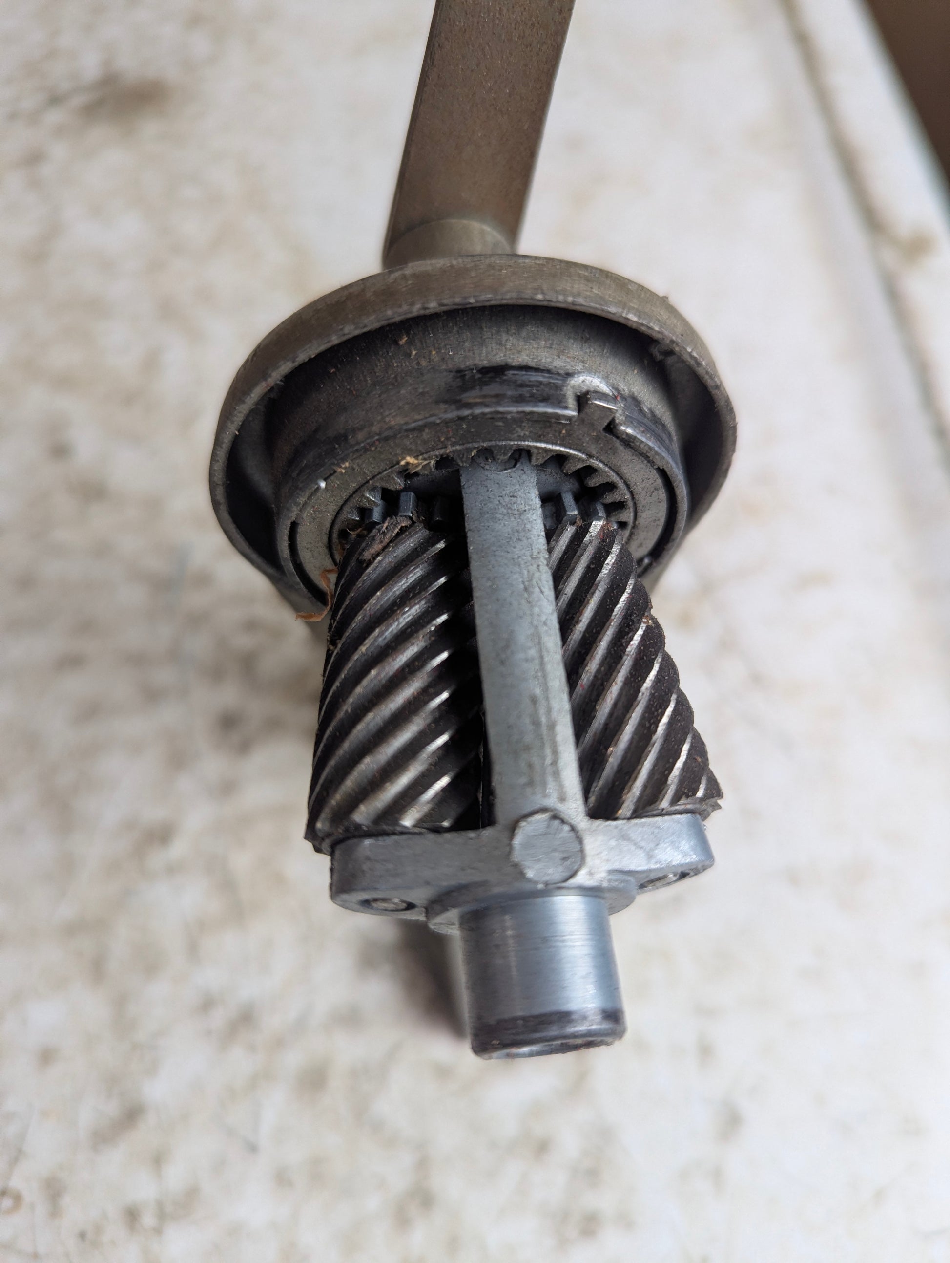 Vintage Apsco Table Mounted Pencil Sharpener - view 4