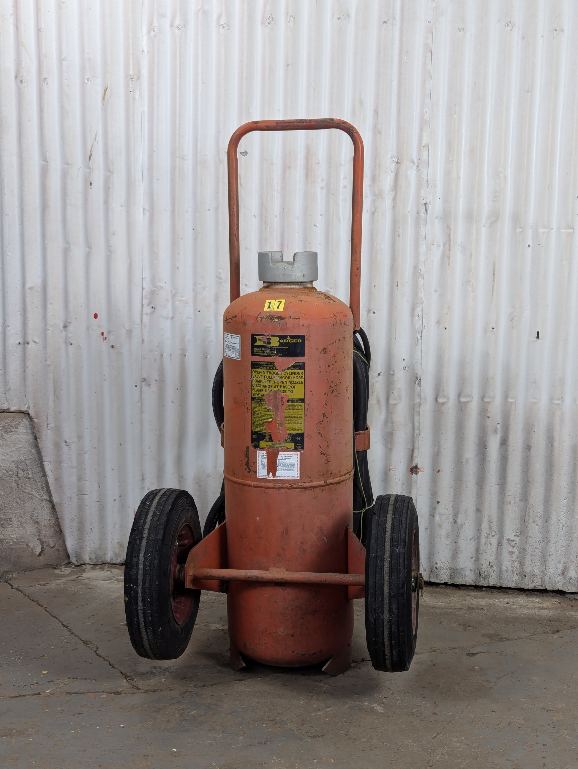 Vintage Badger Fire Extinguisher Model B150A