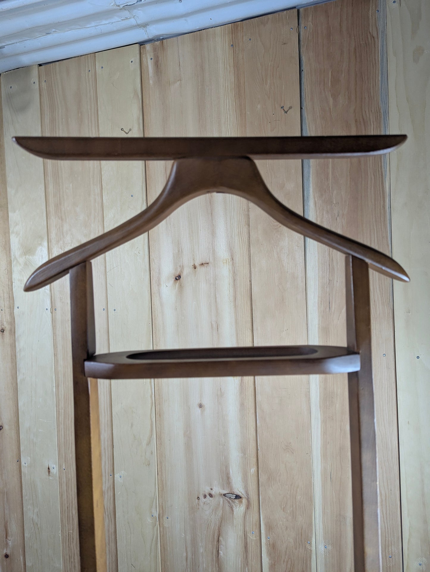Vintage Baribocraft Wood Valet Stand - view 2
