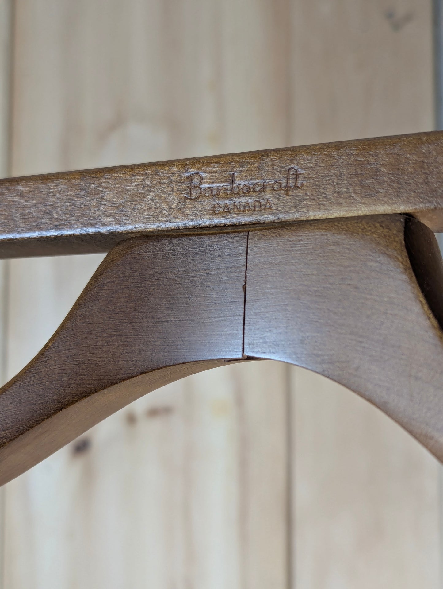 Vintage Baribocraft Wood Valet Stand - view 4