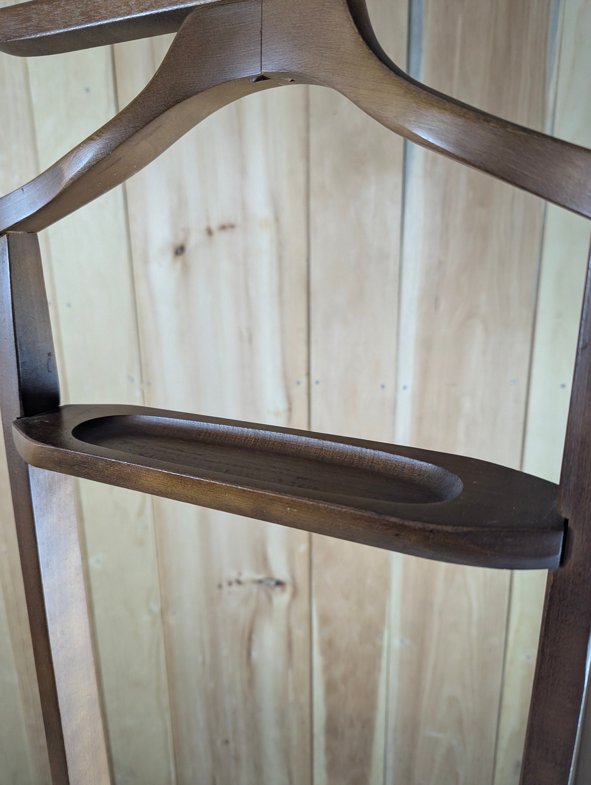 Vintage Baribocraft Wood Valet Stand - view 5