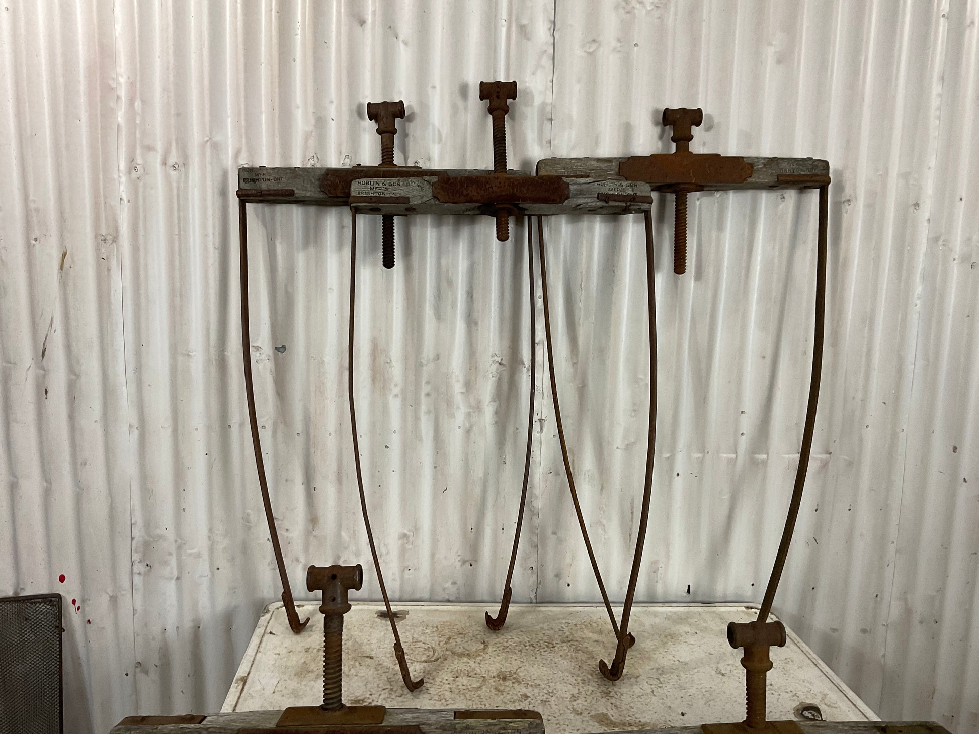 Vintage Barrel Presses - view 2