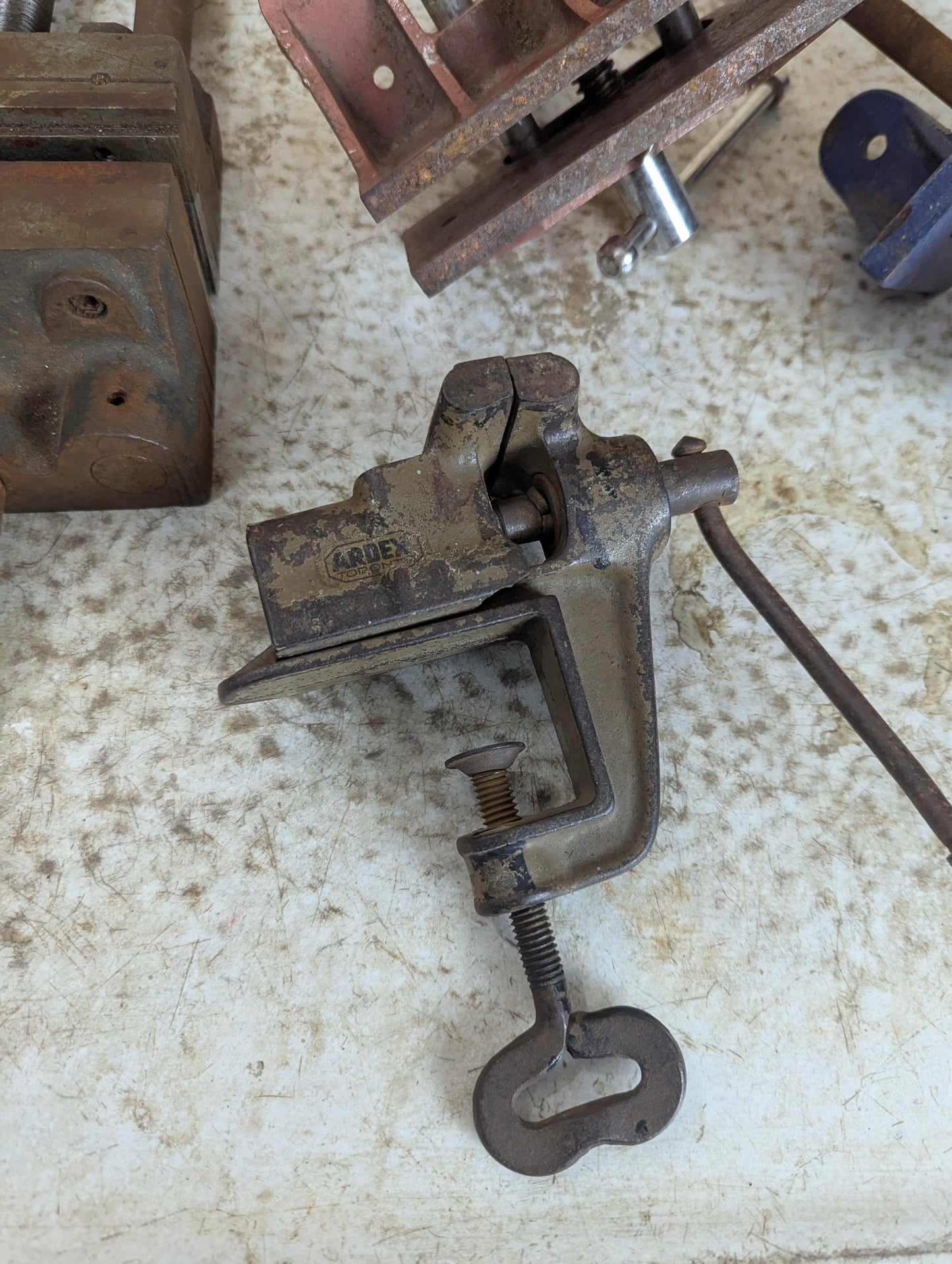 Vintage Bench Vises - view 3