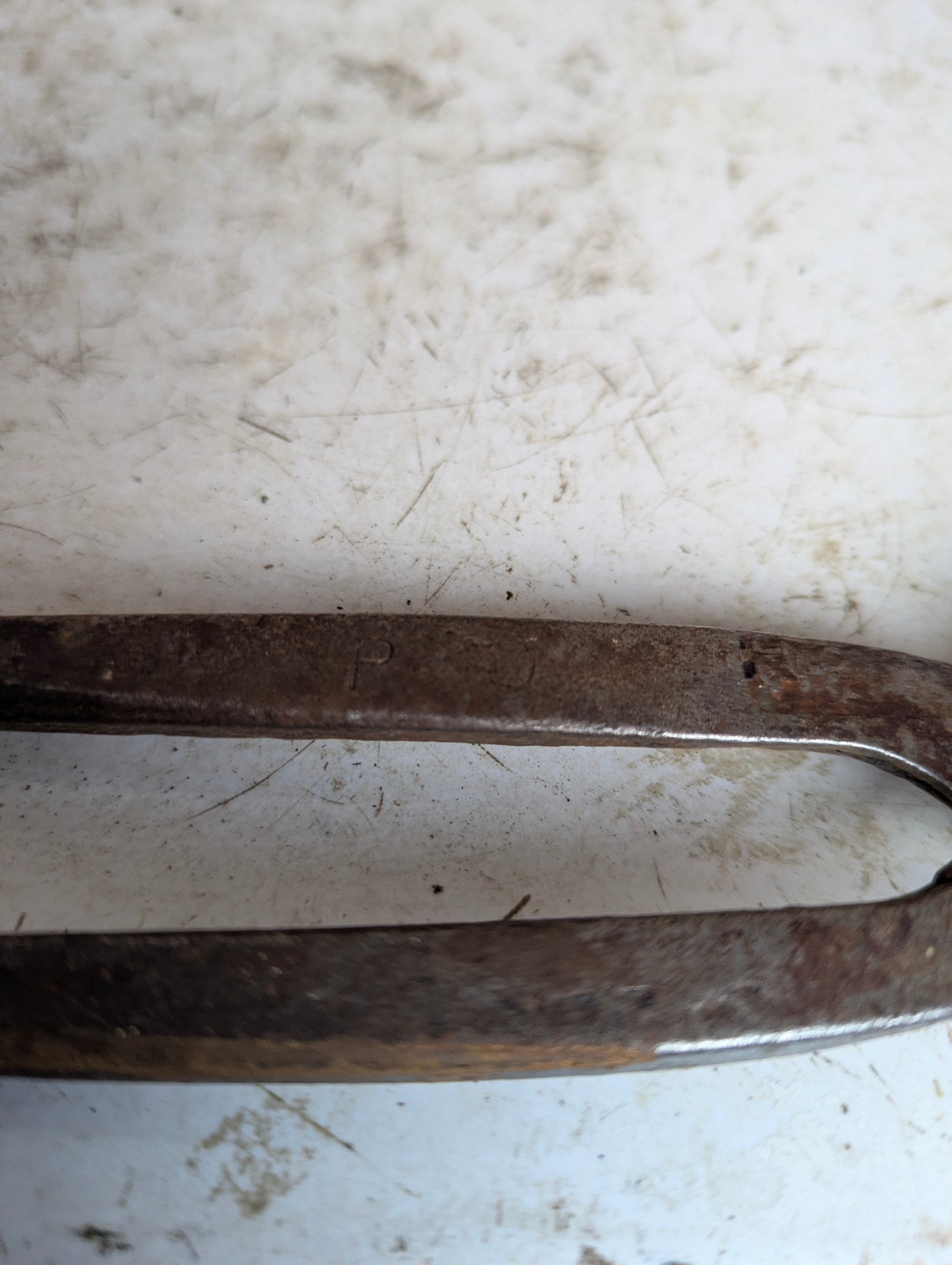 Vintage Blacksmith Metal Nipper Pliers - view 4