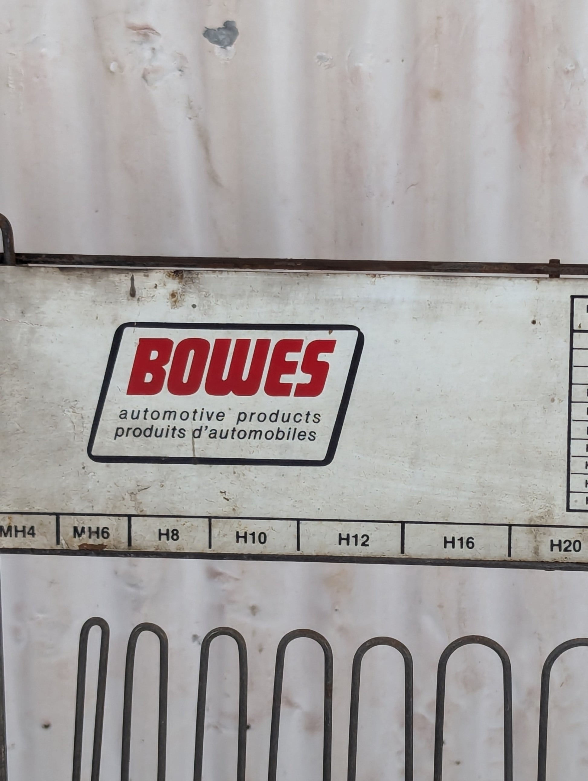 Vintage Bowes Automotive Products Clamp Display Rack - view 2