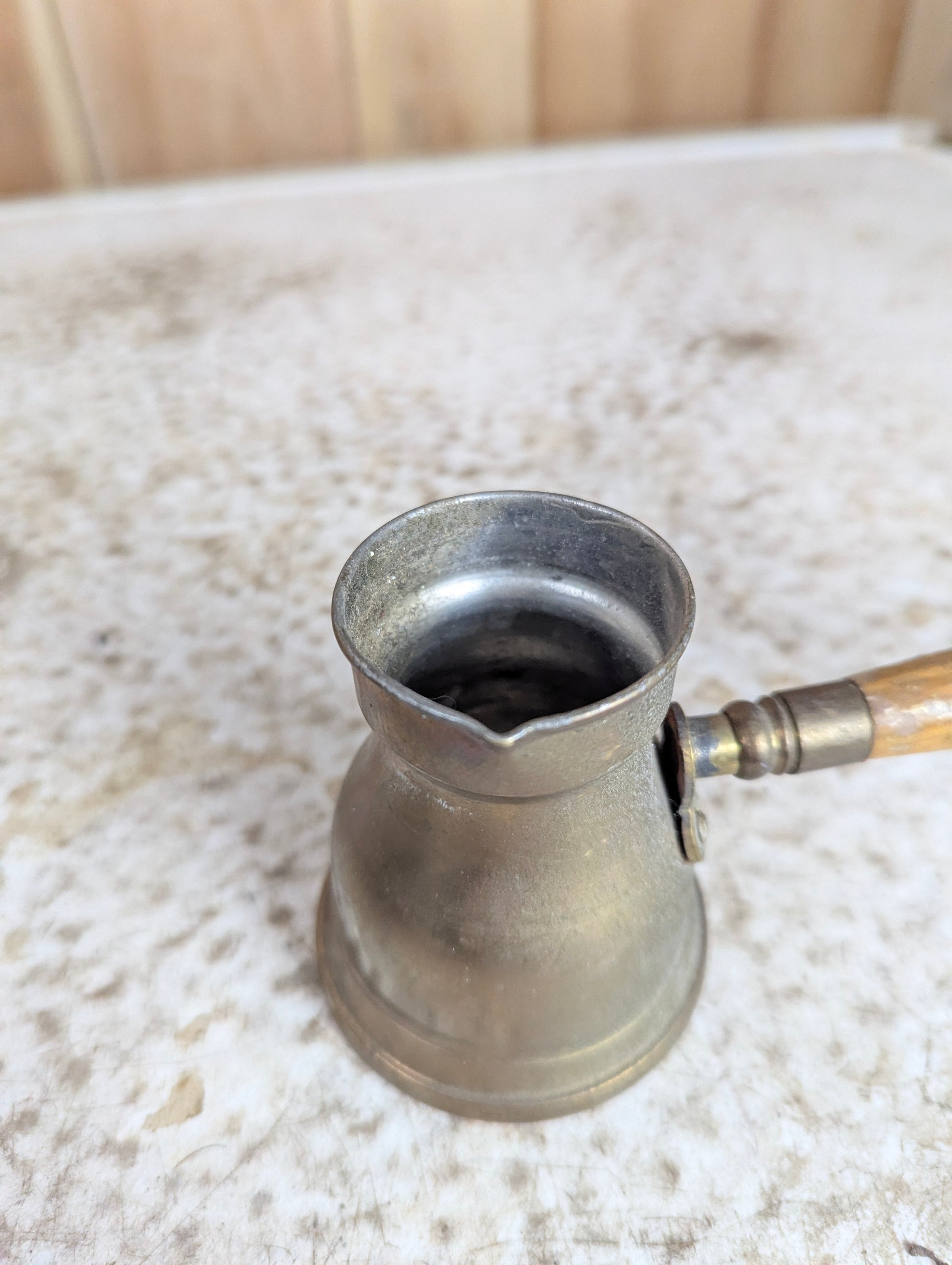 Vintage Brass Arabic Coffee Pot - view 2