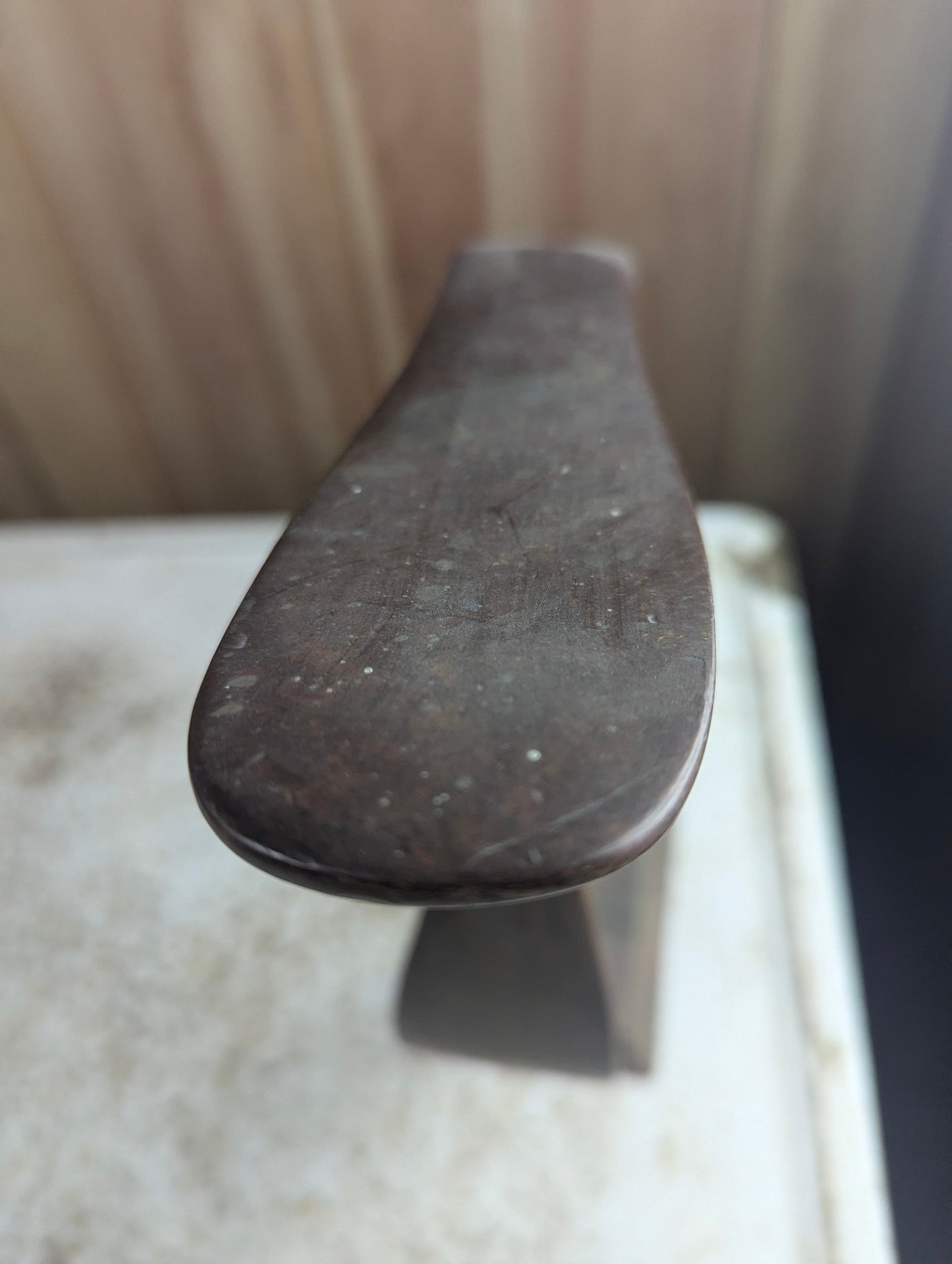Vintage Brass Shoe Shine Stand - view 2