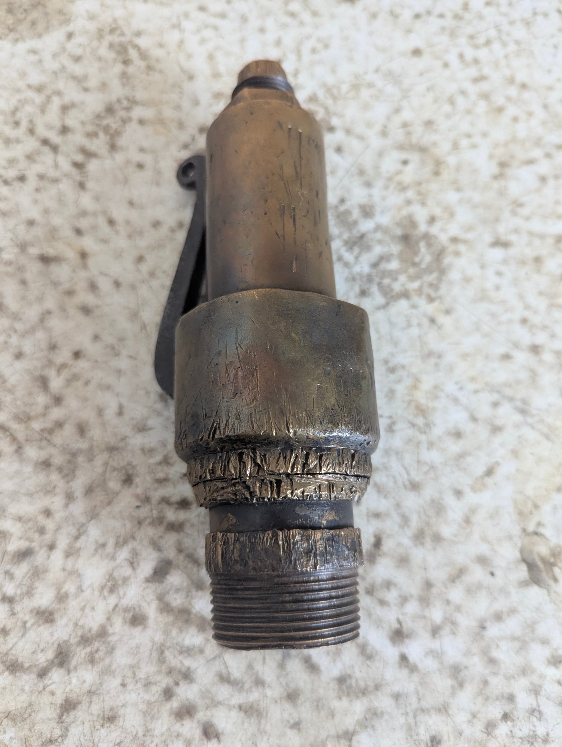 Vintage Brass Steam Whistle