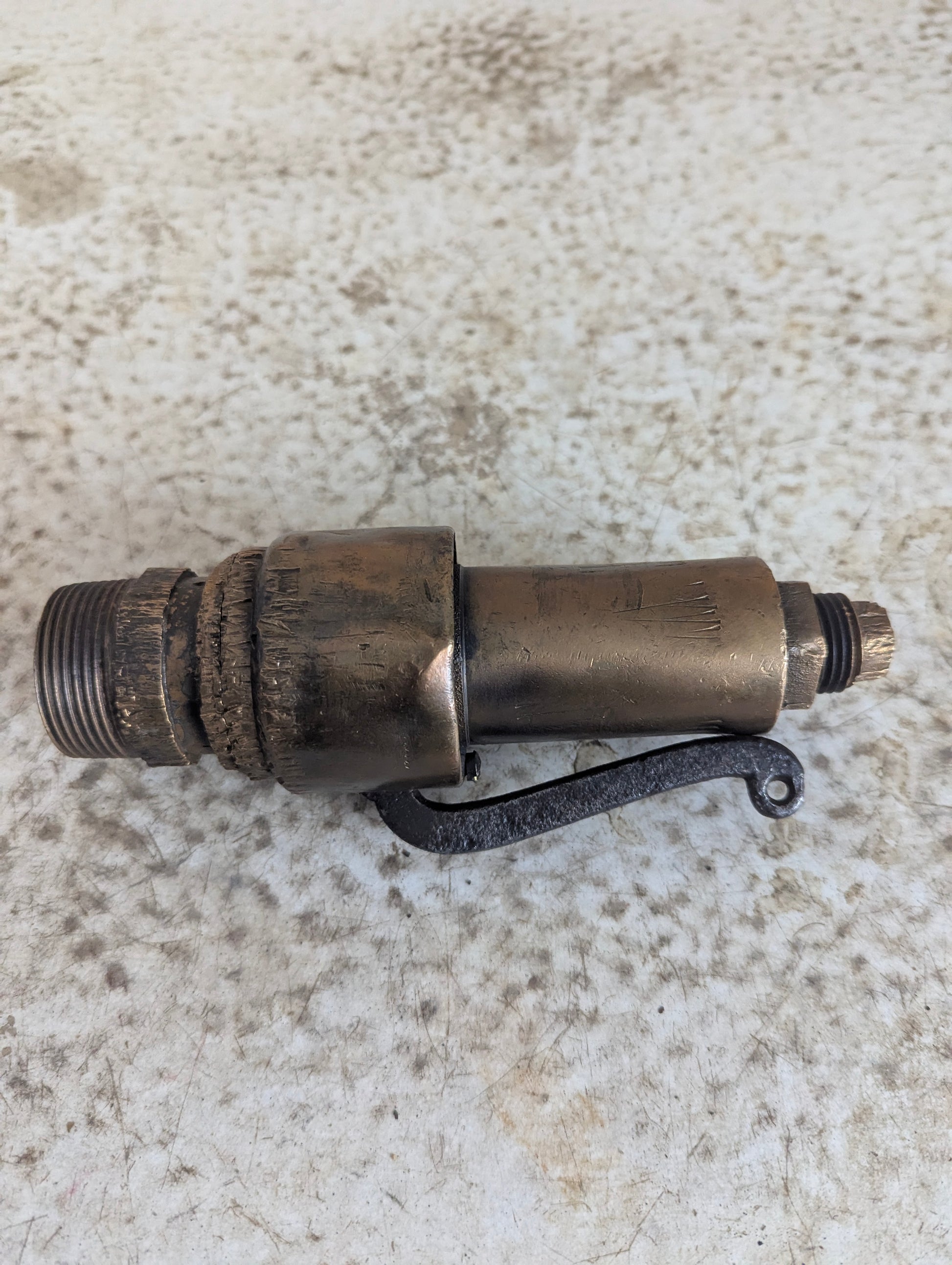 Vintage Brass Steam Whistle - view 5