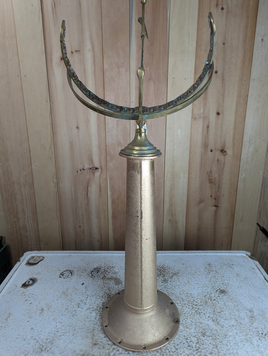 Vintage Brass Sun Dial