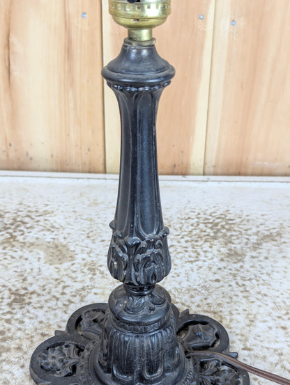 Vintage Brass Table Lamp - No Shade - view 3
