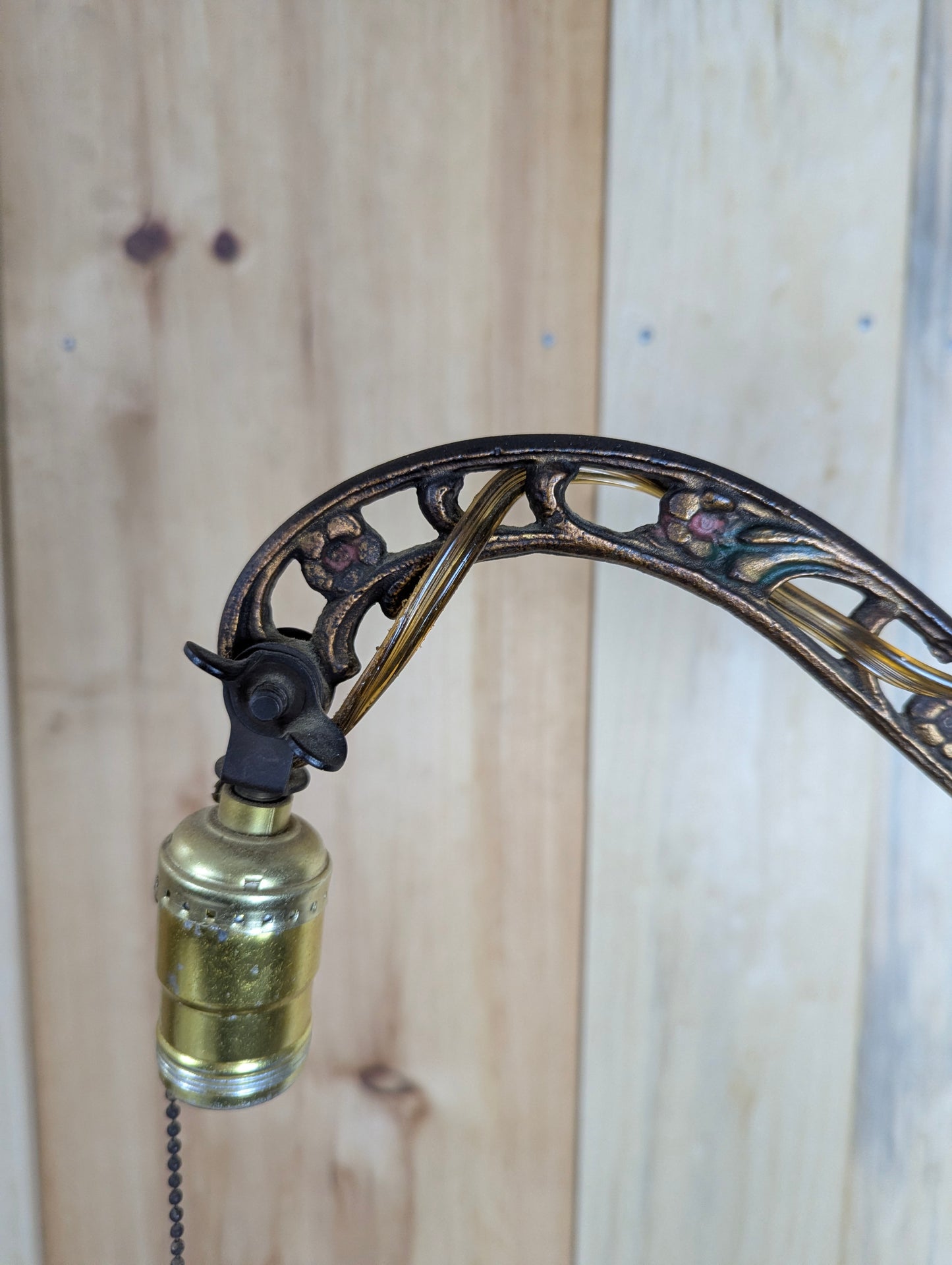 Vintage Bridge Arm Floor Lamp - view 3