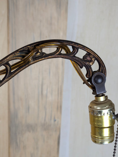 Vintage Bridge Arm Floor Lamp - view 7