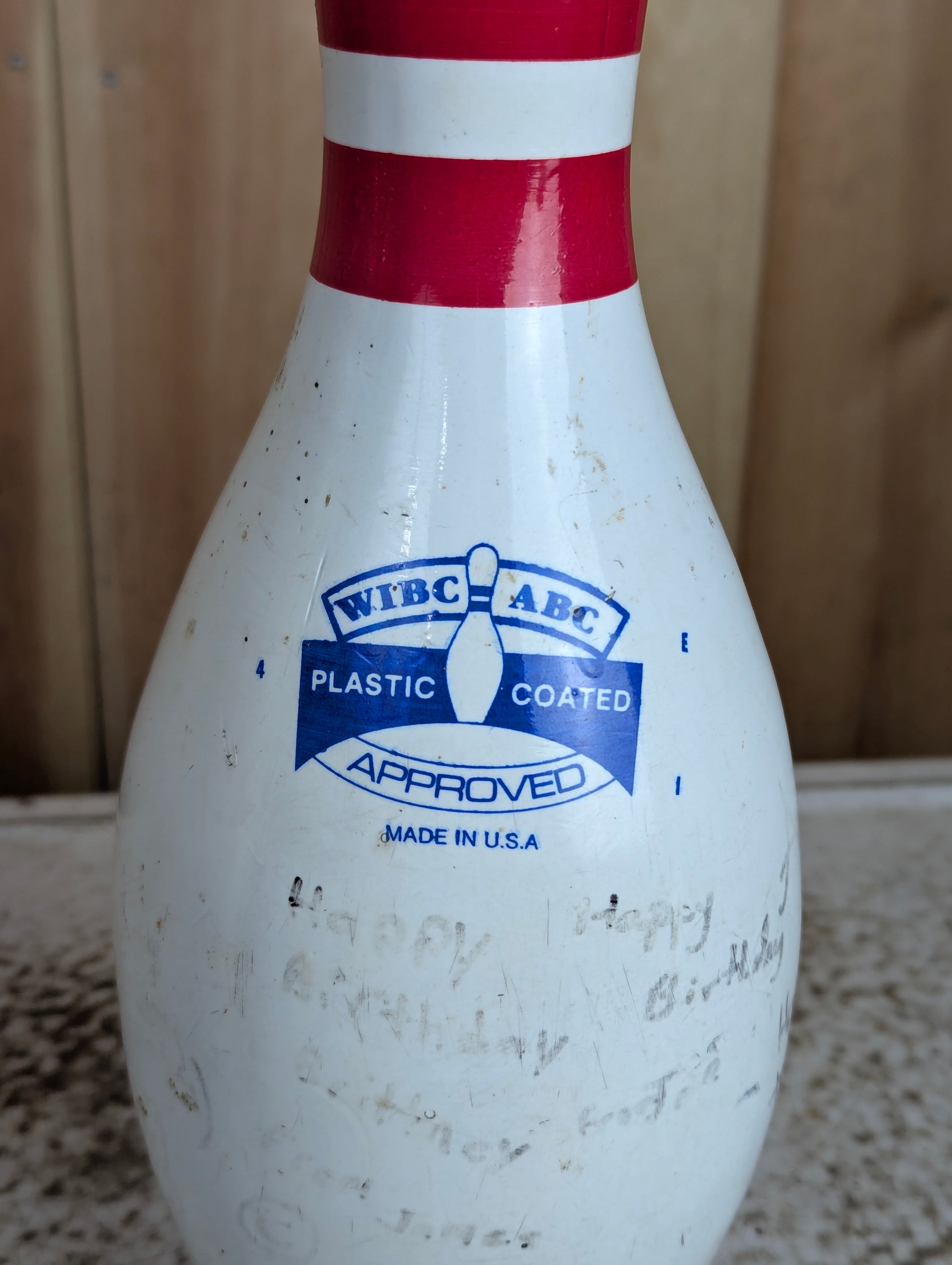Vintage Brunswick Max Bowling Pin - view 2