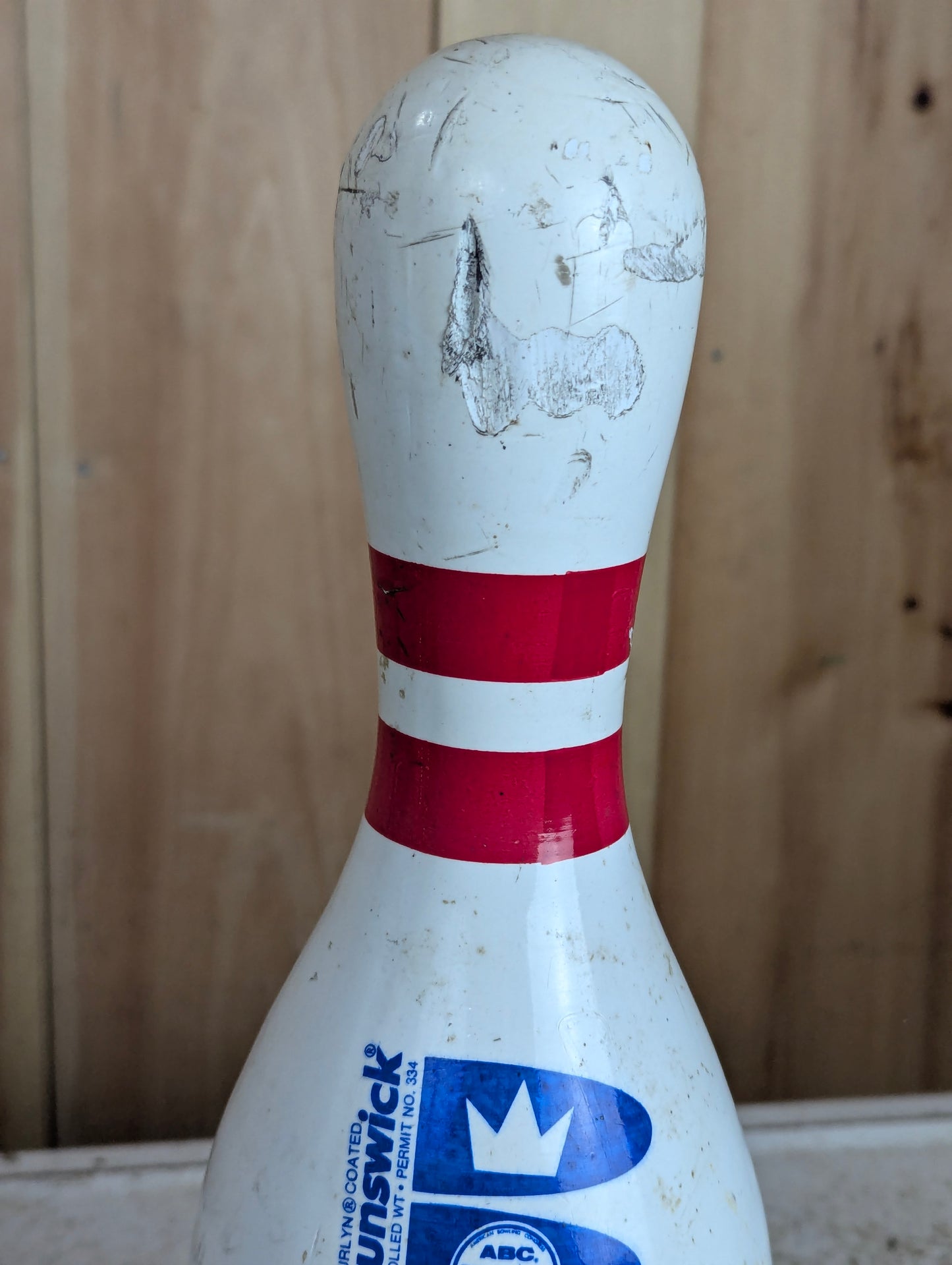 Vintage Brunswick Max Bowling Pin - view 4