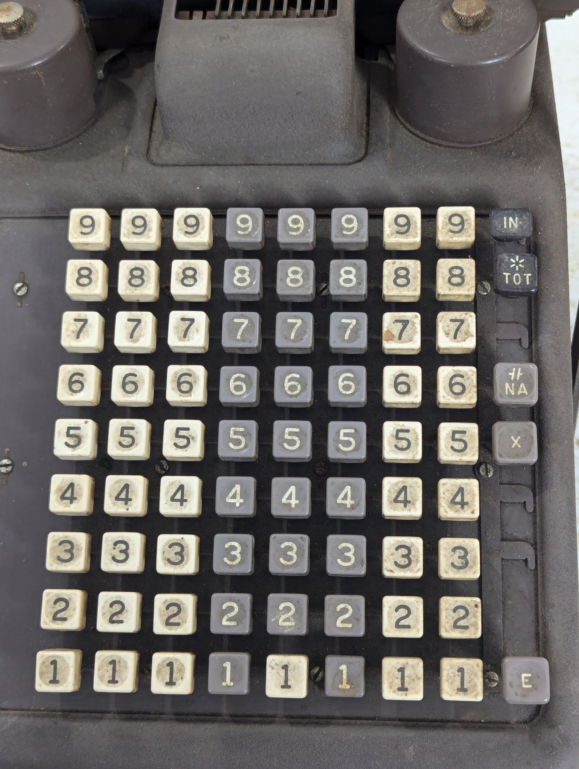 Vintage Burroughs Adding Machine - view 2