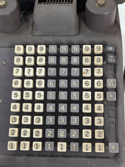 Vintage Burroughs Adding Machine - view 2