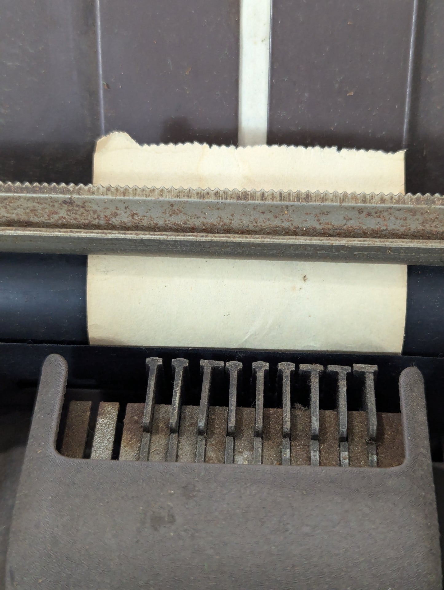 Vintage Burroughs Adding Machine - view 3
