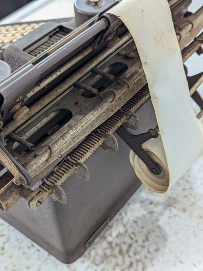 Vintage Burroughs Adding Machine - view 5