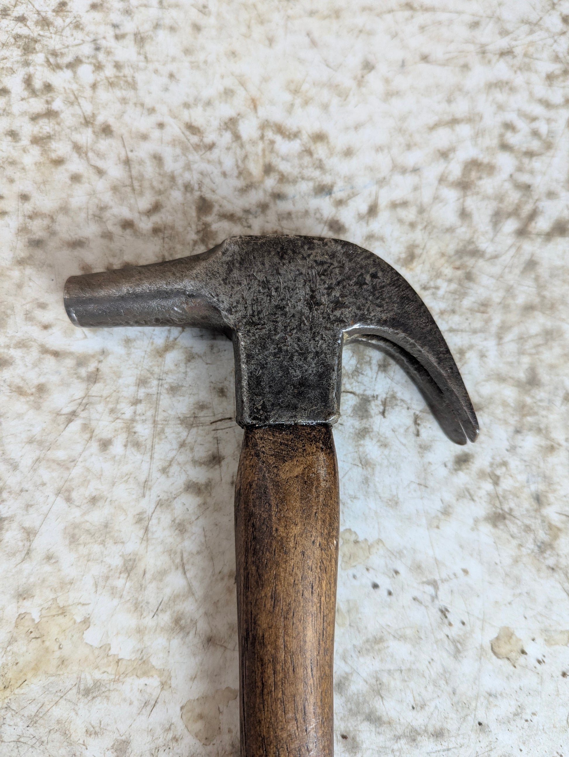 Vintage Cabinet Maker's Small Plumb Claw Hammer - view 3