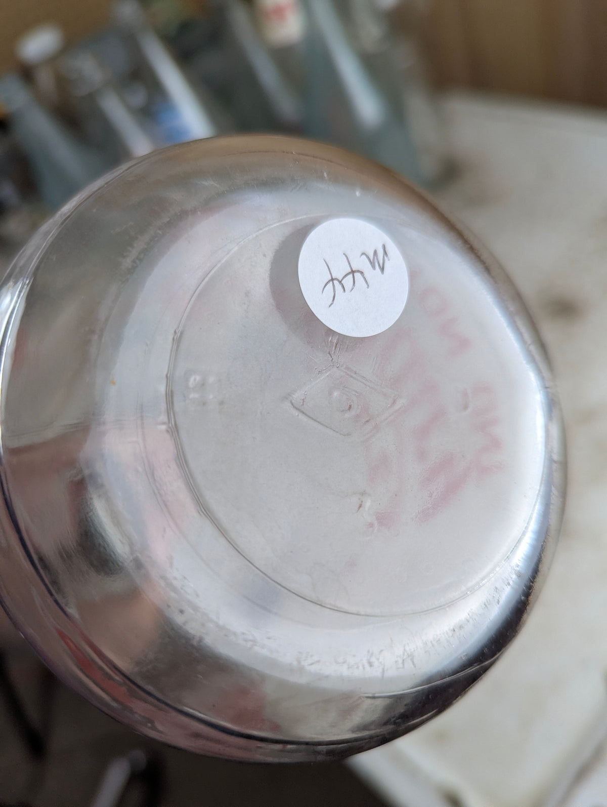 Vintage Calan's Dairy Picton Quart Milk Bottle - view 5
