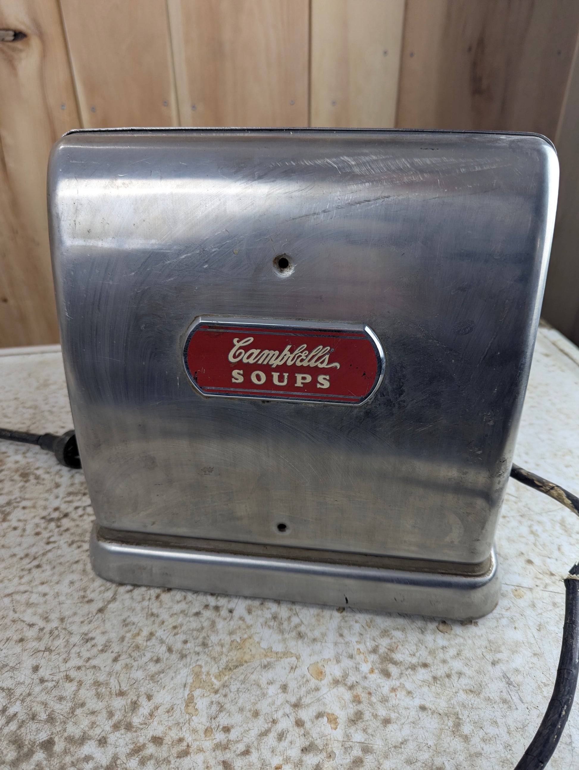 Vintage Campbell's Soup Diner Warmer Counter Kitchen - Works - view 2
