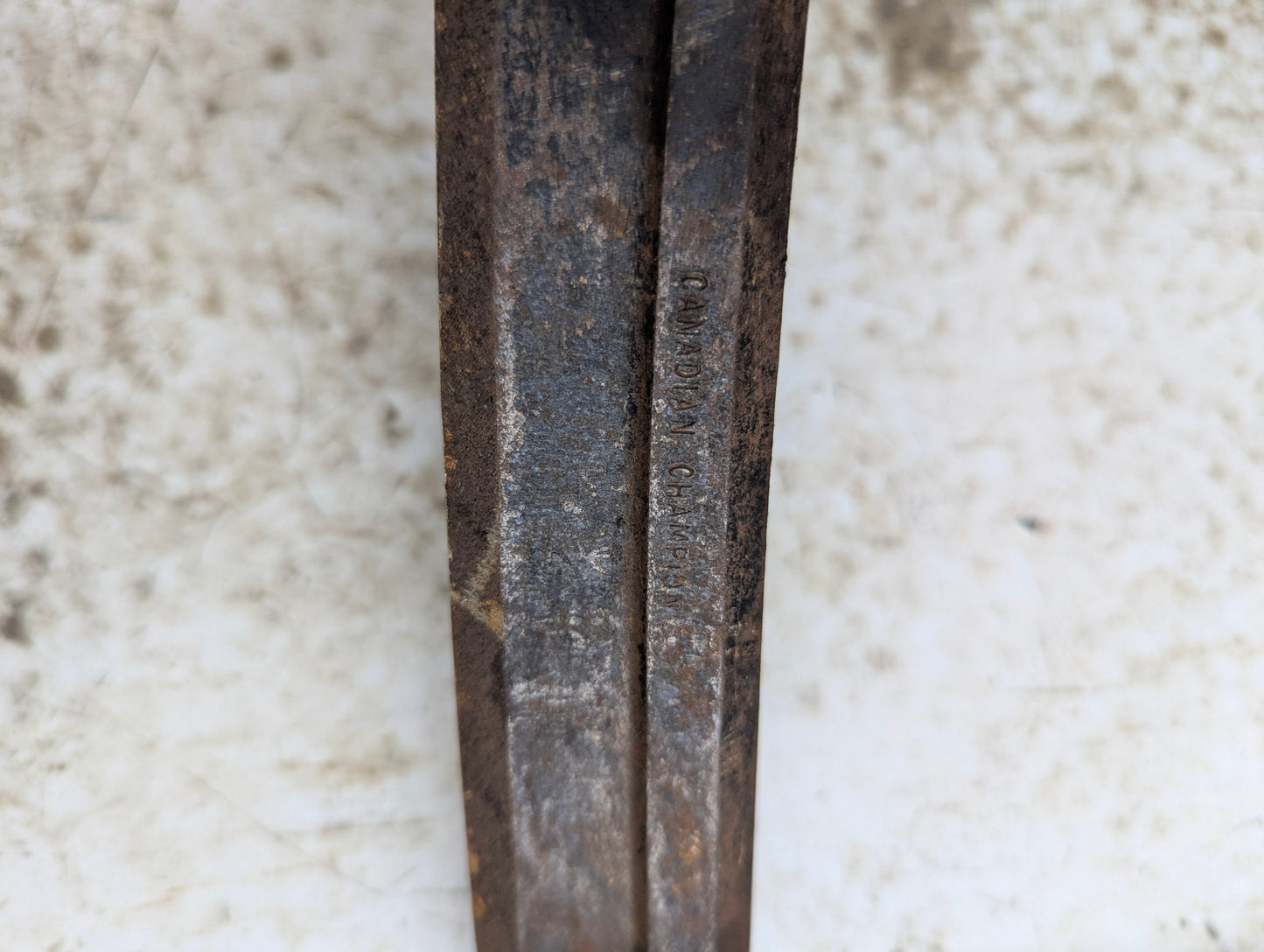 Vintage Canadian Champion 10" Draw Knife - view 2