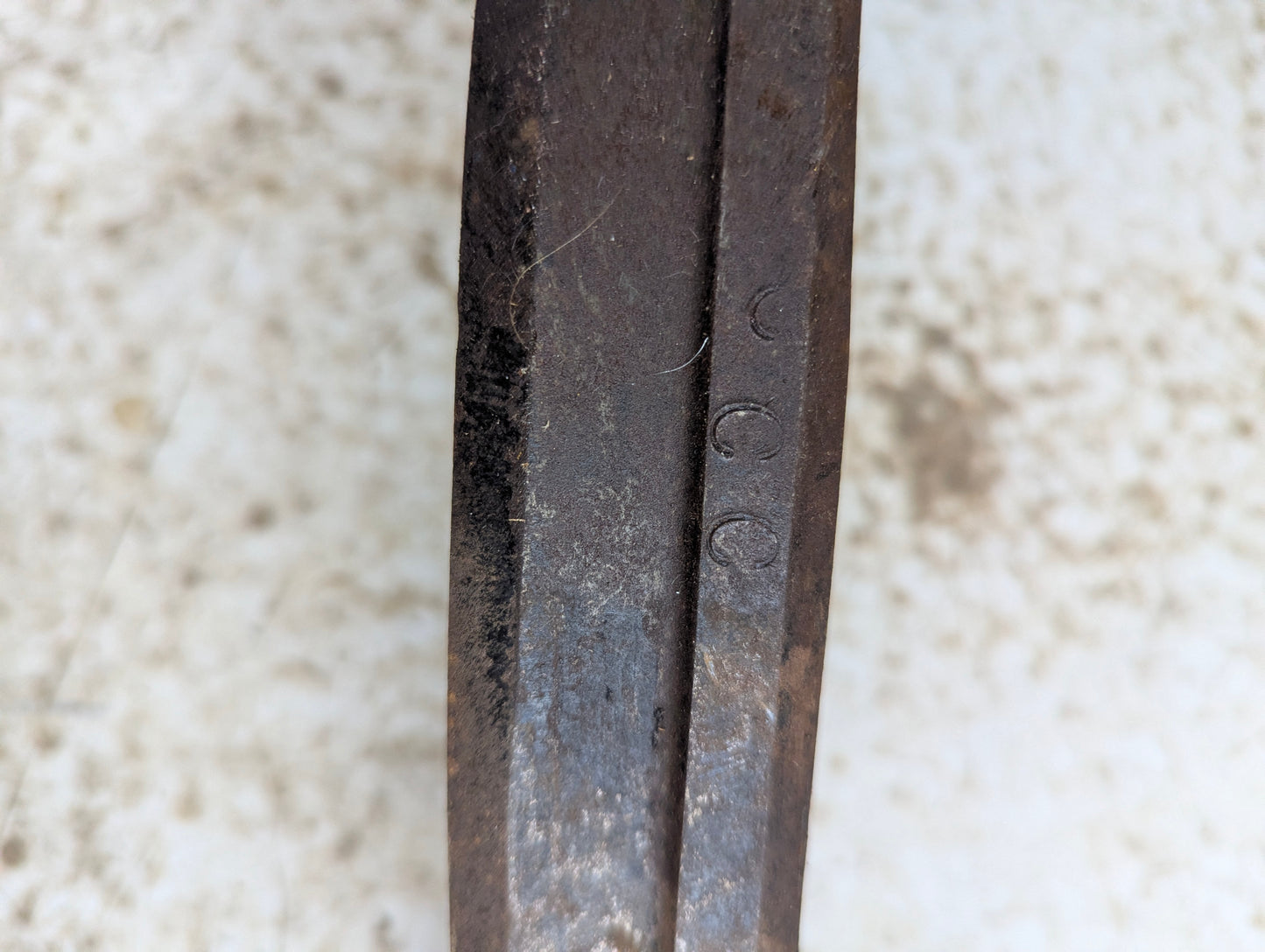 Vintage Canadian Champion 10" Draw Knife - view 3