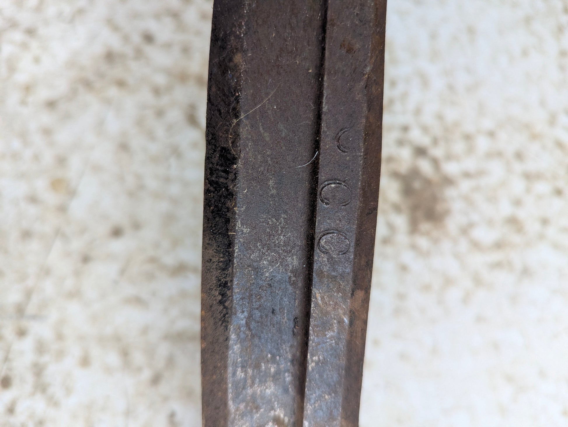 Vintage Canadian Champion 10" Draw Knife - view 3