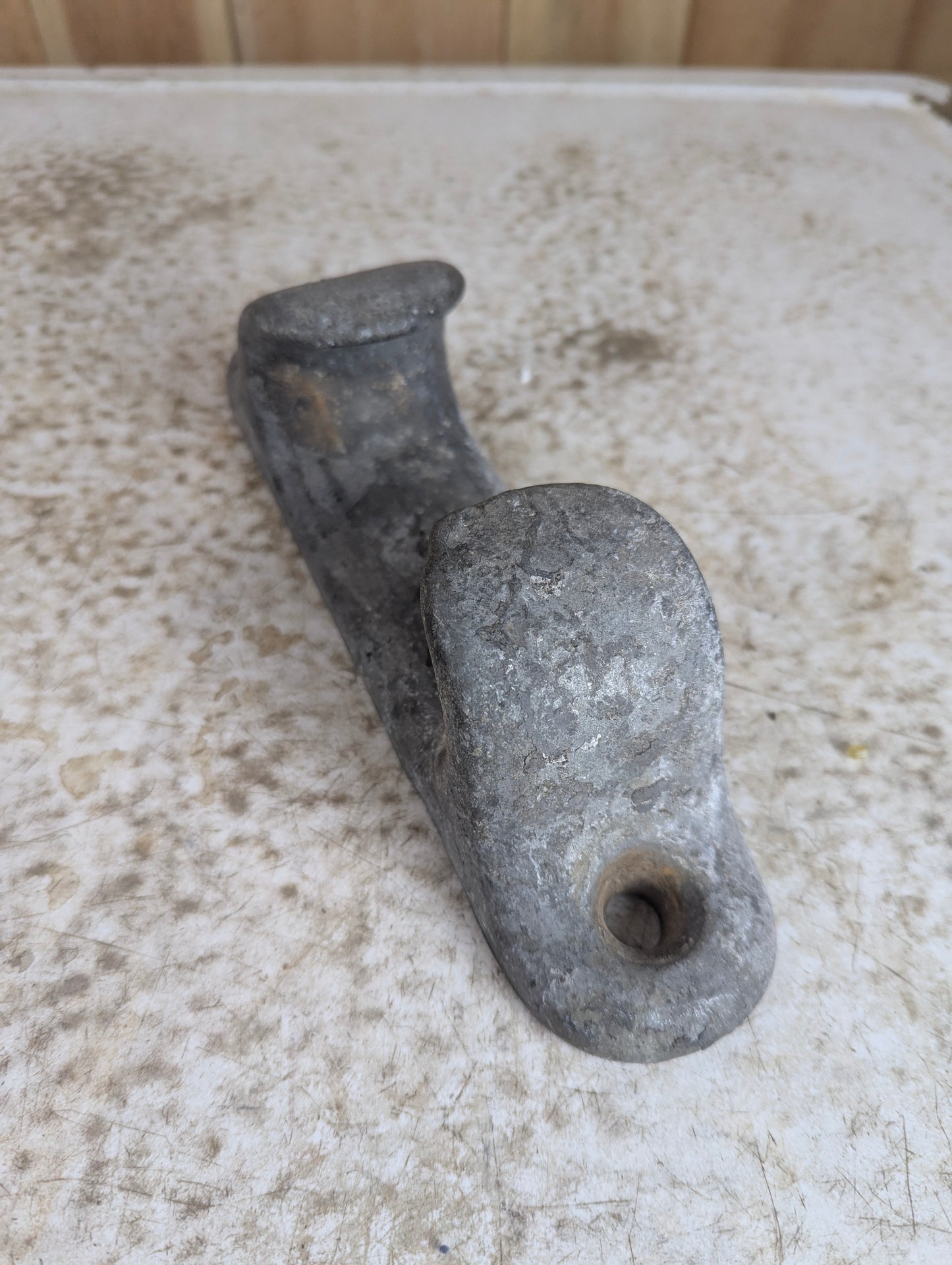 Vintage Cast Aluminium 10" Boat Cleat - view 2