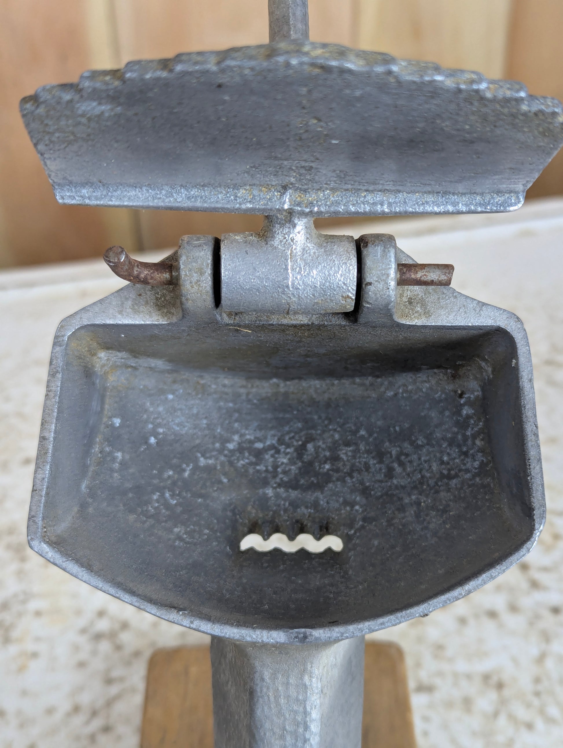 Vintage Cast Aluminum Hand Press Juicer - view 3