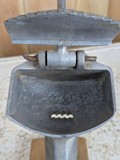 Vintage Cast Aluminum Hand Press Juicer - view 3