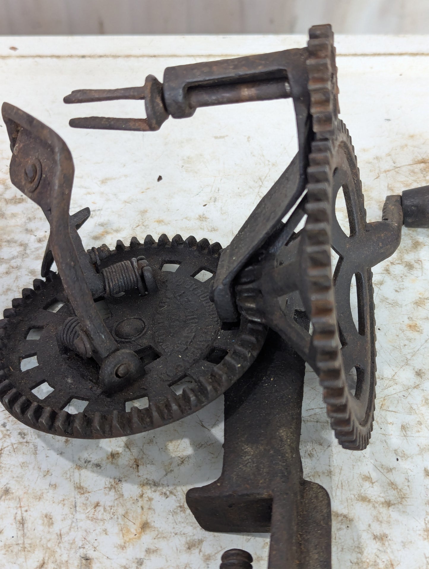 Vintage Cast Iron Apple Peelers - view 5