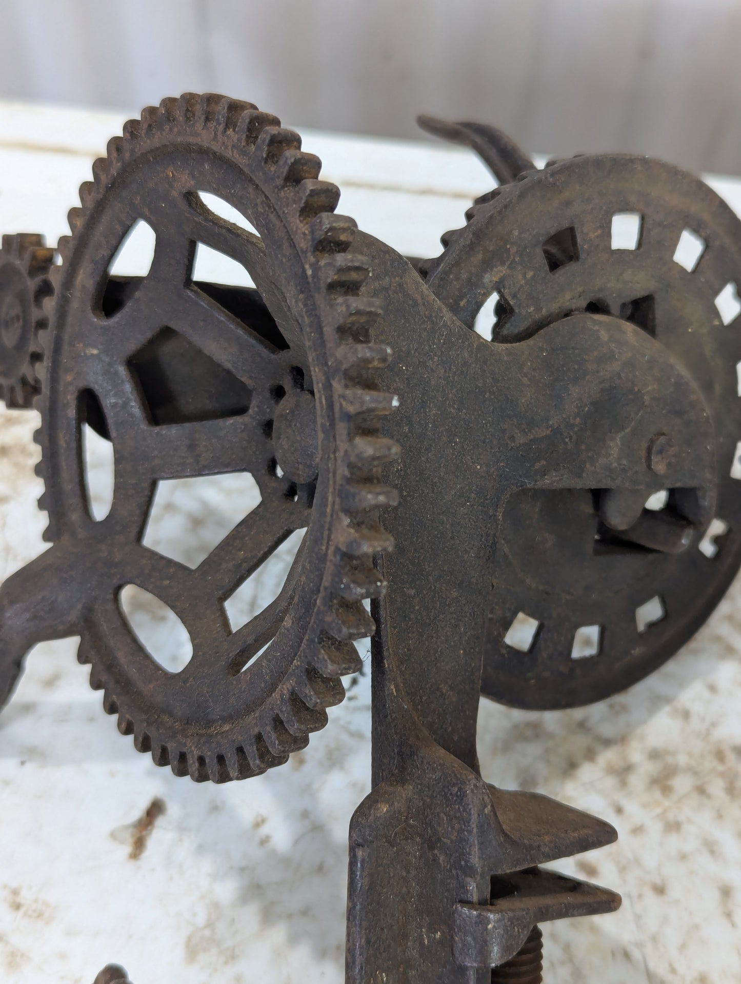 Vintage Cast Iron Apple Peelers - view 6