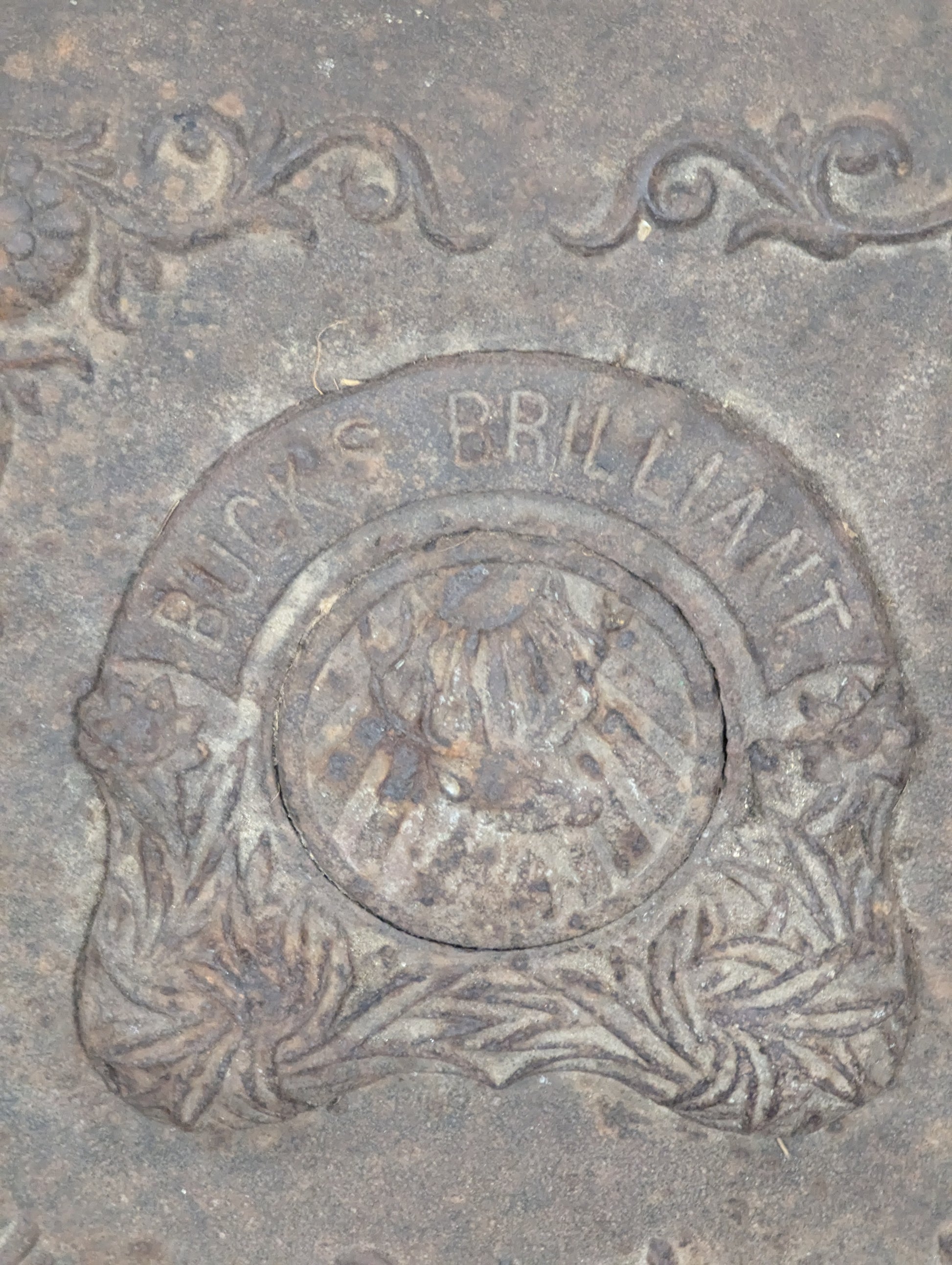 Vintage Cast Iron “Bucks Brilliant” Stove Part - view 2