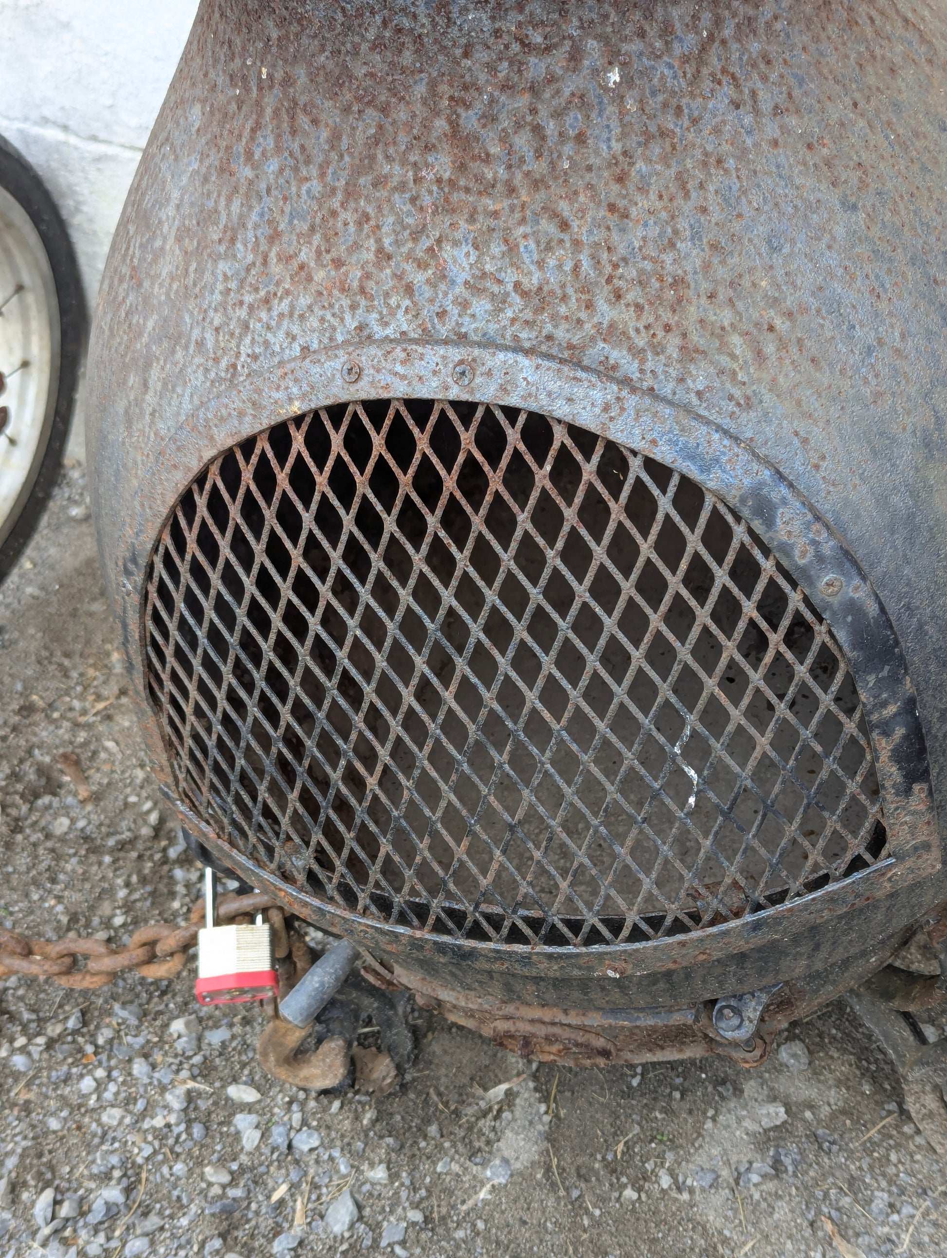 Vintage Cast Iron Chimnea - view 3