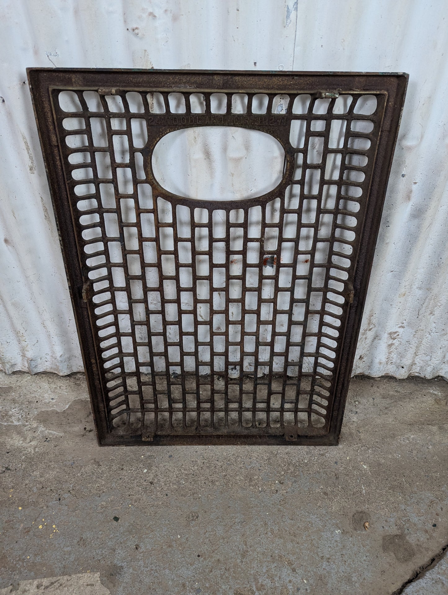 Vintage Cast Iron Cover