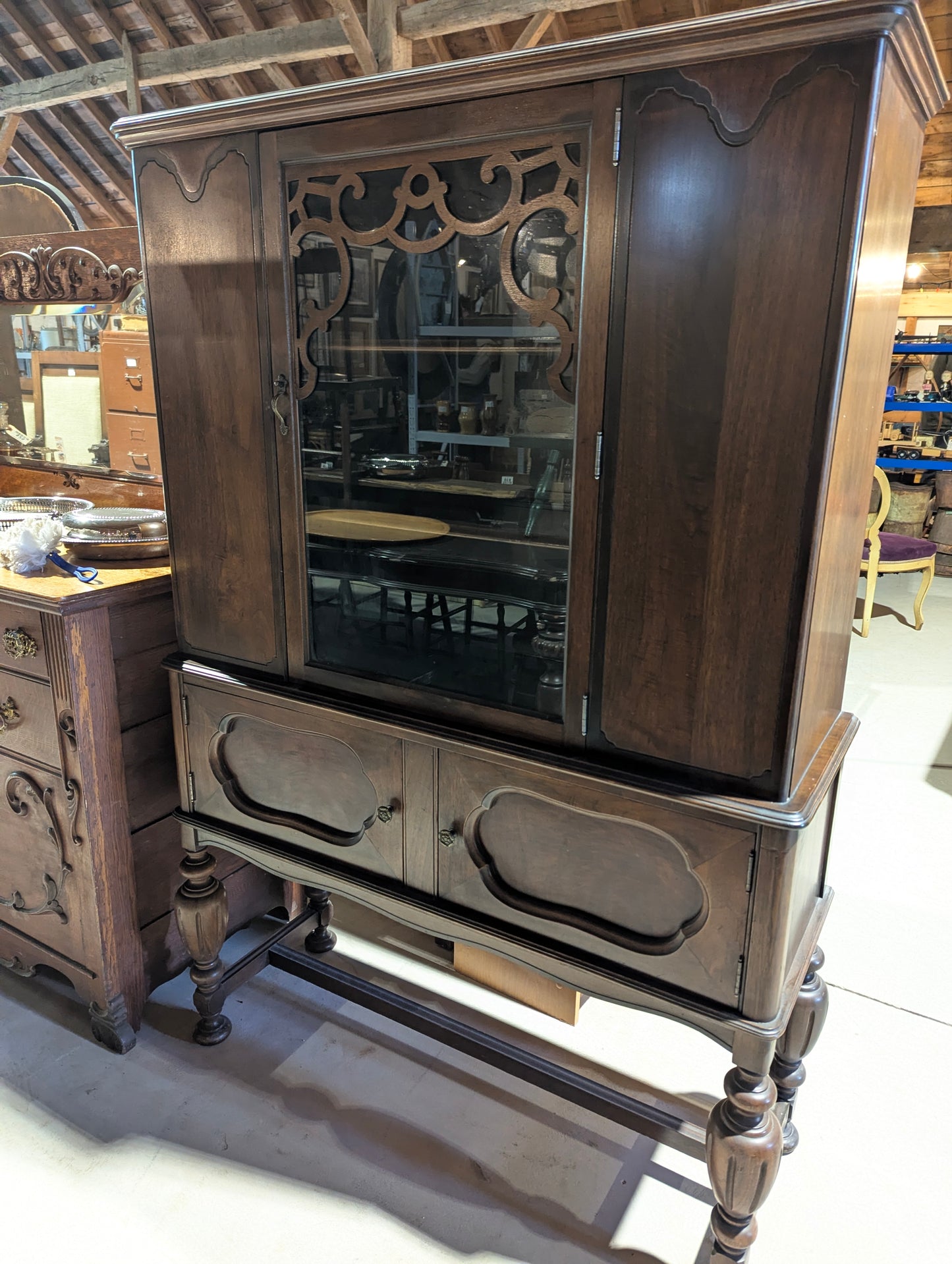 Vintage China Cabinet